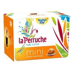 Mini cubos açúcar cana mascavado