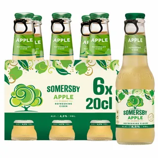 Sidra com Álcool Maçã Pack 6 Somersby