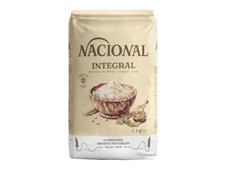 Farinha integral Nacional 1 kg