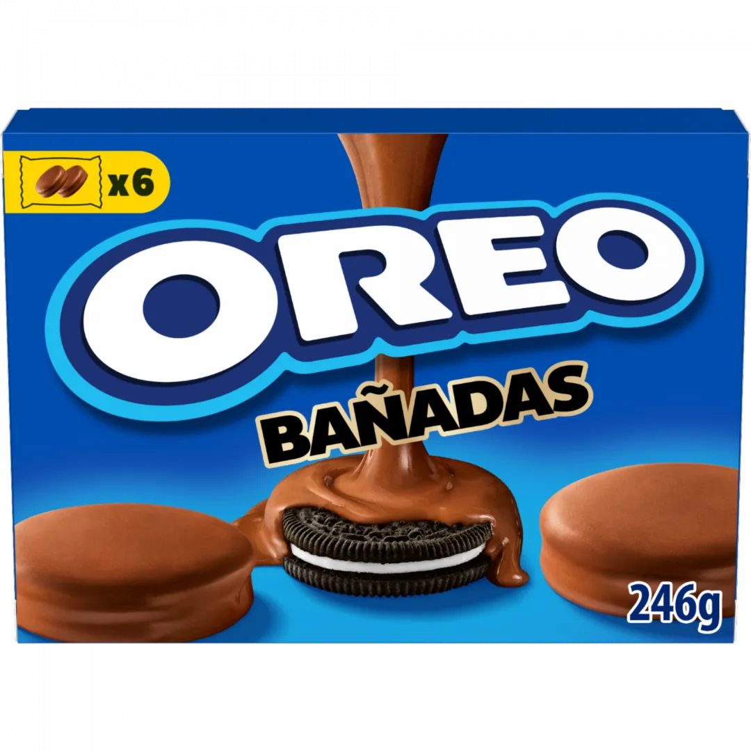 Bolachas Oreo Cobertas Chocolate de Leite Pack 6