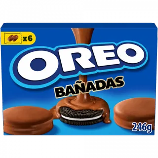 Bolachas Oreo Cobertas Chocolate de Leite Pack 6