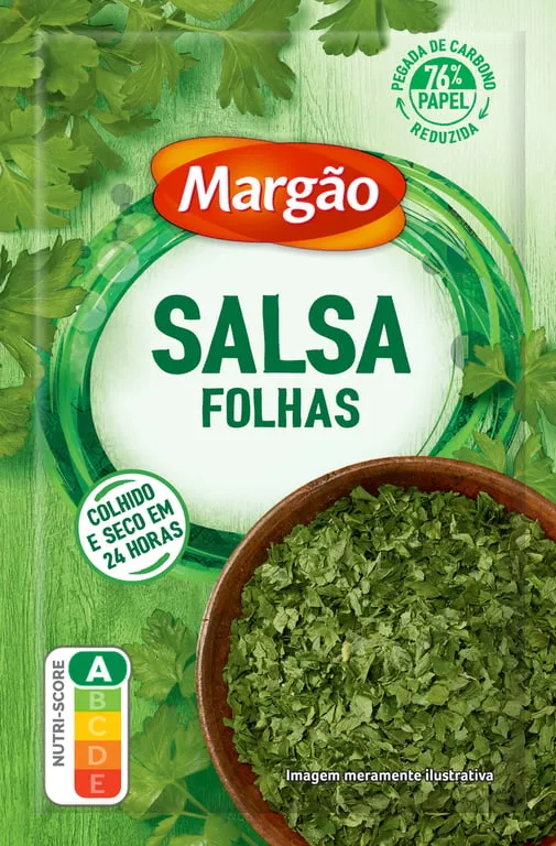 Salsa Margão em folhas 3g