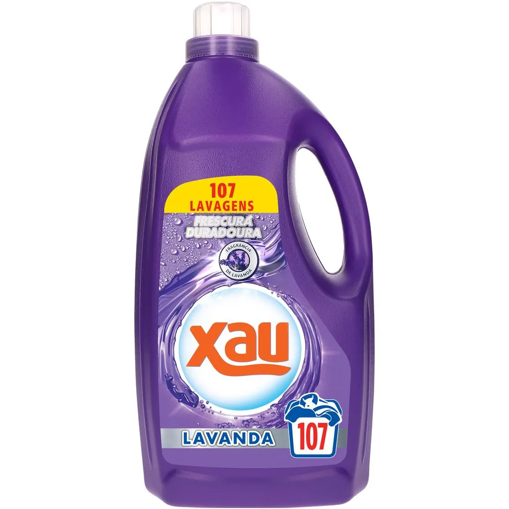 Detergente máquina roupa liquido lavanda