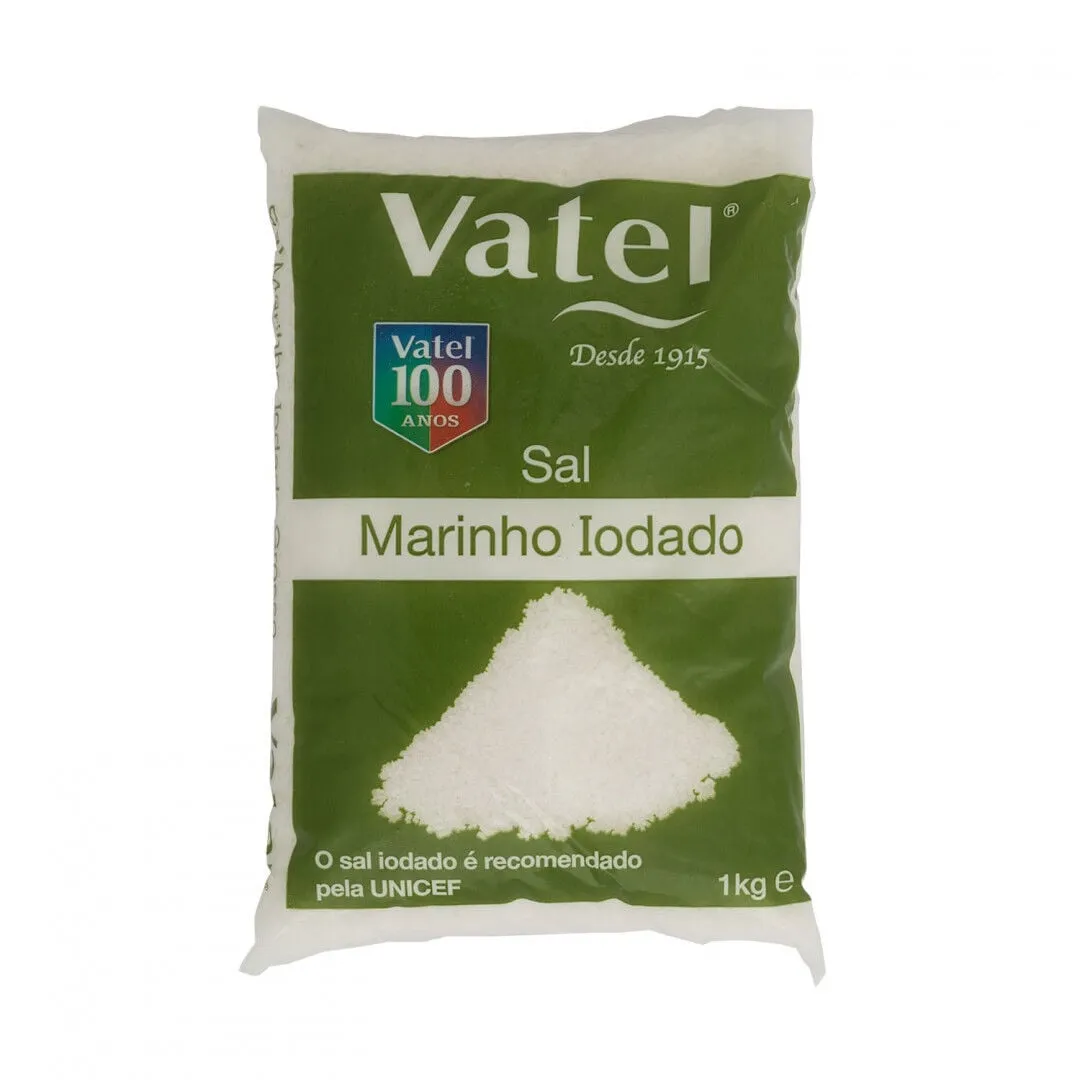 Sal Marinho Grosso Iodado