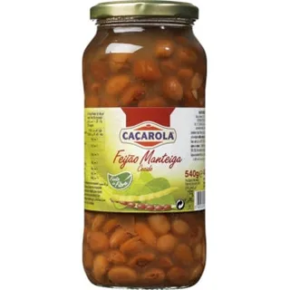 Feijão Manteiga Cozido frasco 540 g - Caçarola