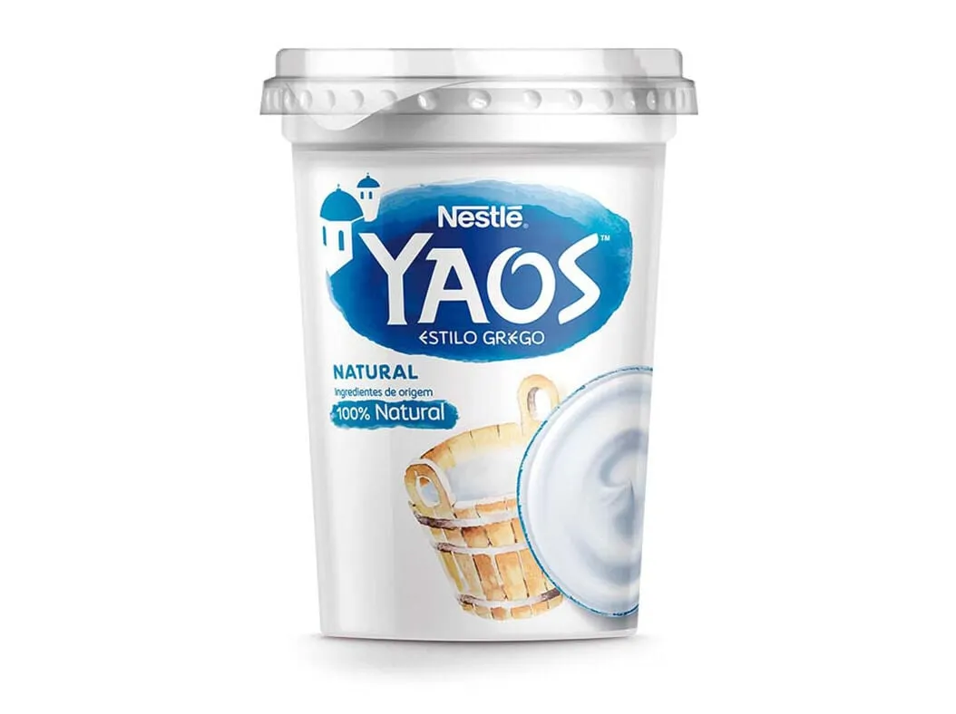 Iogurte YAOS grego natural 450 g