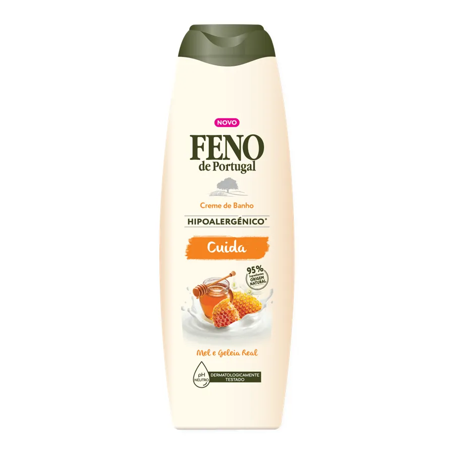Gel de Banho Hipoalergénico Cuida Mel e Geleia Real