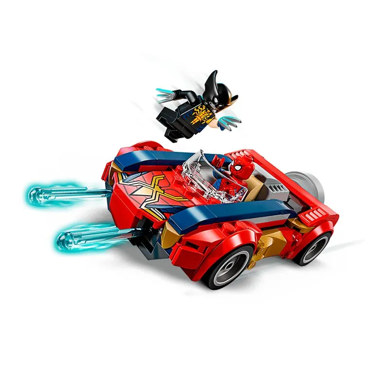 LEGO CAR SPIDER VS WOLVERIN 76336