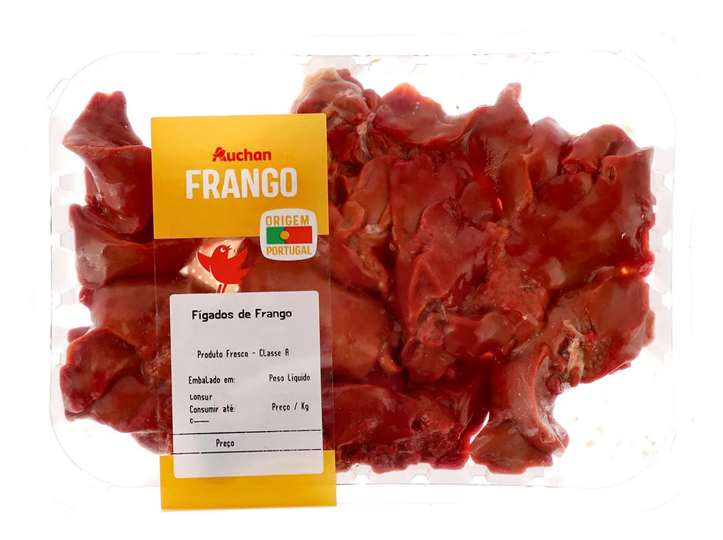 Figados de frango Auchan kg