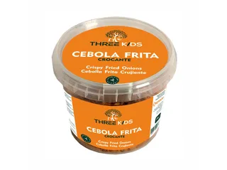 Cebola frita Three KIDS estaladiça 100 g