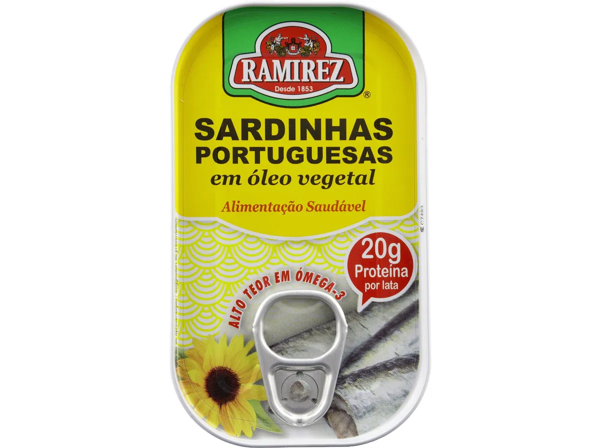 Sardinha Ramirez em óleo 125(88)g