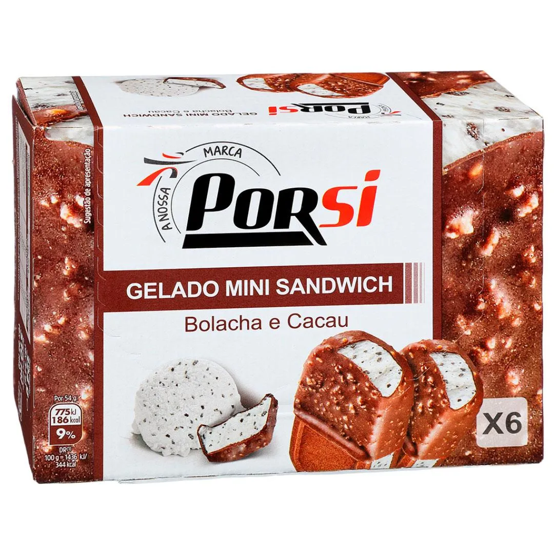 Gelado Mini Sandwich 6x85ml