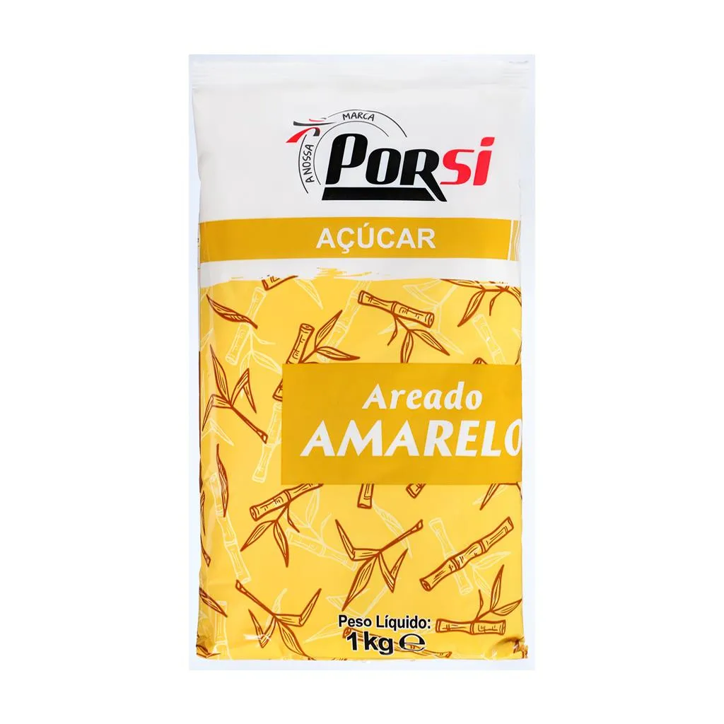 Açúcar Areado Amarelo 1kg