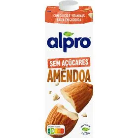 Bebida Vegetal de Amêndoa sem Açúcar Alpro