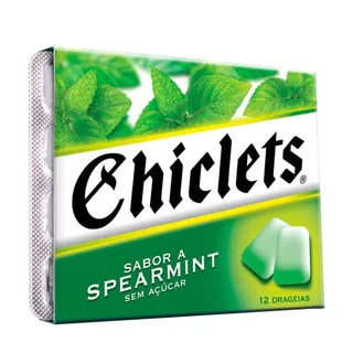 Pastilhas Elásticas Spearmint Chiclets