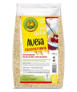 Flocos de Aveia Finos sem Glúten Cem Porcento