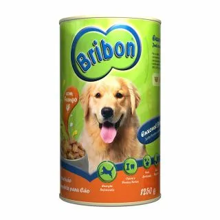 Ração Húmida de Frango para Cão Bribon 1250g