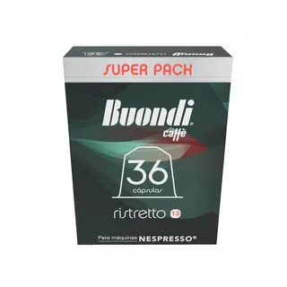 Cápsulas de Café Nespresso Ristretto Buondi
