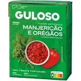Tomate em Pedaços com Manjericão e Oregãos embalagem 390 g - Guloso