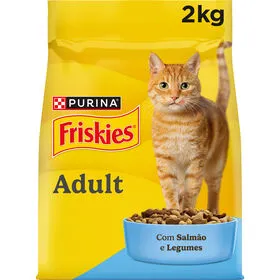 Ração para Gato Adulto Salmão Purina Friskies