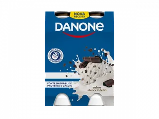 Iogurte Líquido Stracciatella Pack 4 Danone