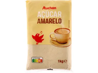 Açucar Auchan amarelo 1 kg