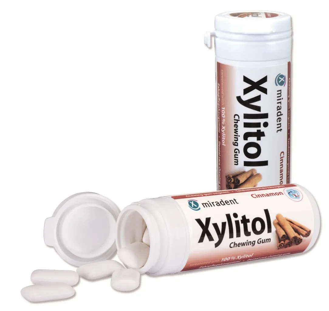 30 Pastilhas Elásticas de Canela Xylitol
