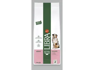 Ração para cão adulto Libra salmão 14 kg