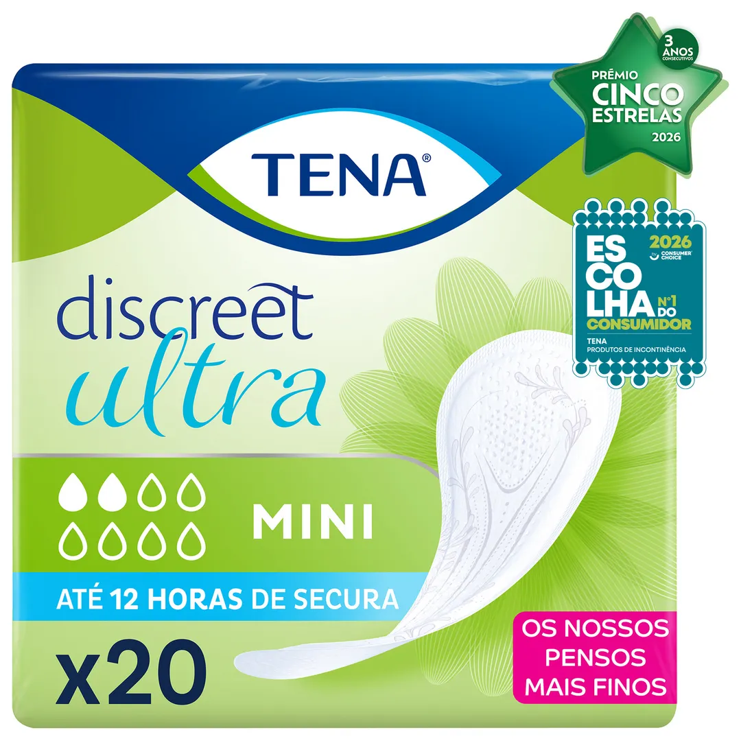 Pensos Incontinência Mulher TENA Discreet Mini