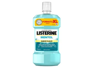 Elixir Listerine mentol suave 750 ml