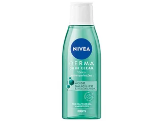 tónico nivea derma skin clear 200ml