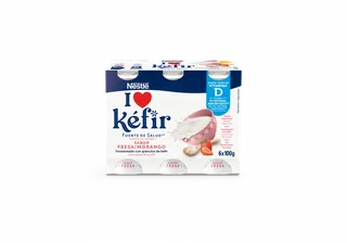 Kéfir de Morango Pack 6 Nestlé