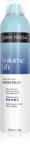 John Frieda Volume Lift Hold the Lift Hairspray laca de cabelo para fixação e forma 250 ml