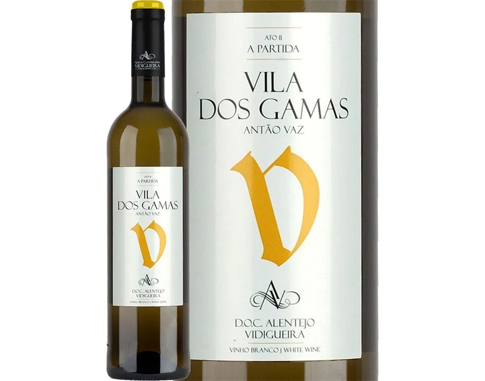 Vinho branco VILA DOS Gamas antão vaz alentejo 0,75 L