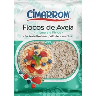 Flocos de Aveia embalagem 400 g - Cimarrom
