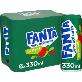 Refrigerante com Gás em Lata Guaraná sem Açúcar Fanta