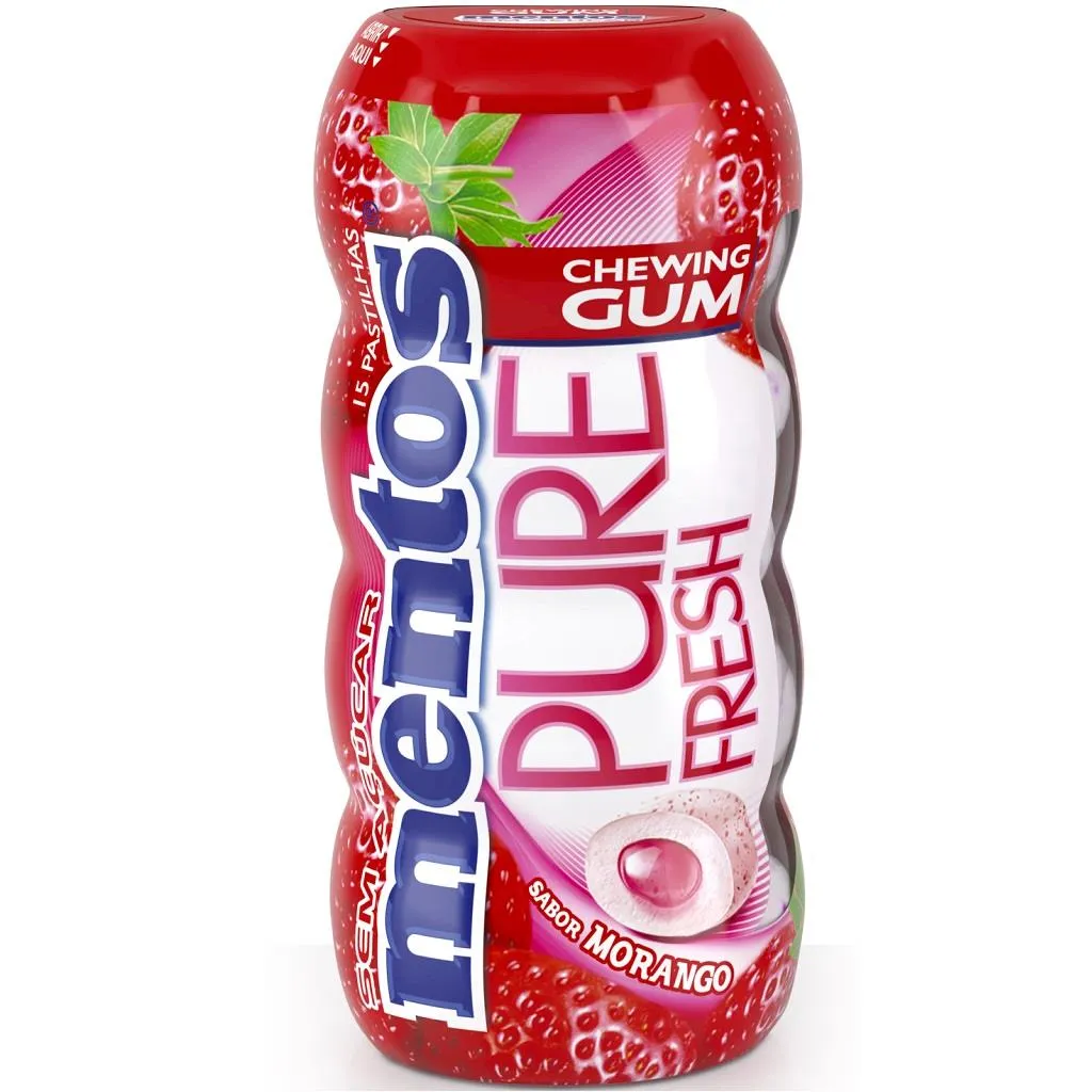 Pure fresh morango, embalagem de 30g