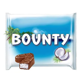 Snack de chocolate, 5 unidades, embalagem de 285 g Bounty
