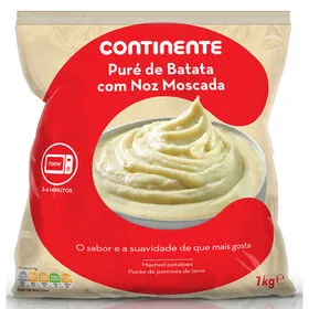 Puré de Batata com Noz Moscada Continente