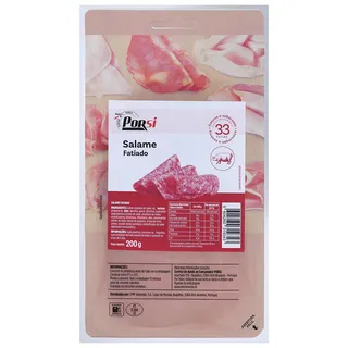 Salame Fatiado 200g PorSi