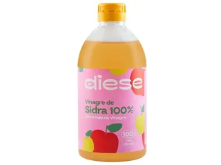 vinagre de sidra diese não filtrado 500ml