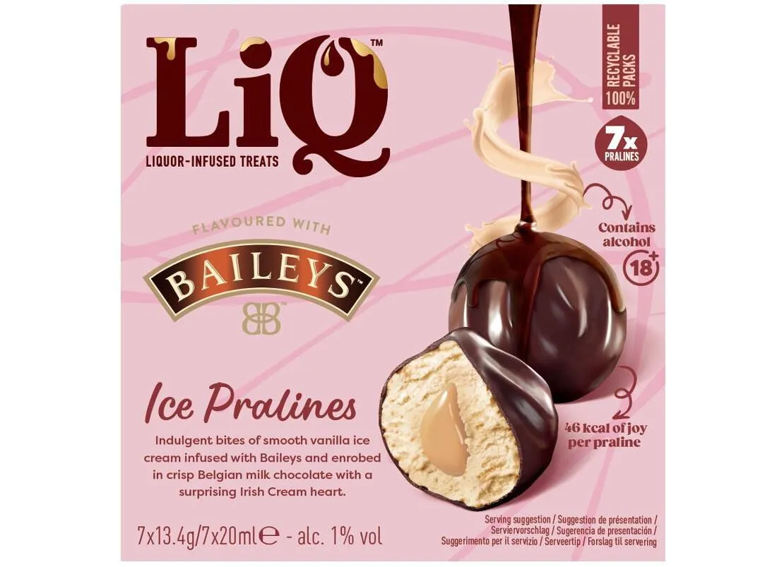 Gelado LIQ baileys 7 x 20 ml