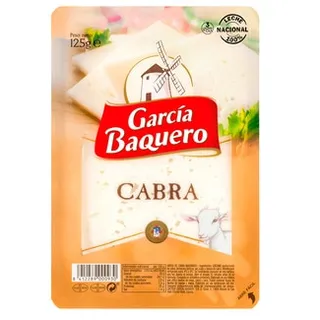 Queijo Cabra Fatias unidade 125 g - Garcia Baquero