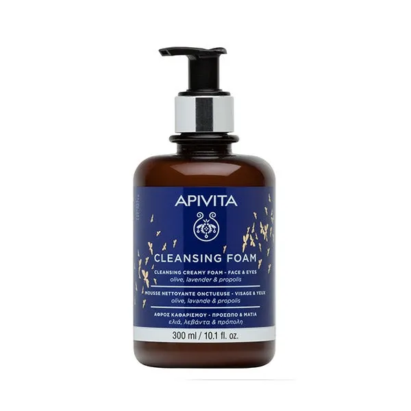 APIVITA Cleansing Foam 300ML