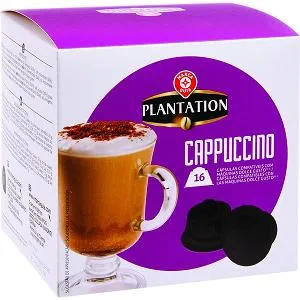 Cápsulas de Café Plantation Cappuccino 16 Cápsulas