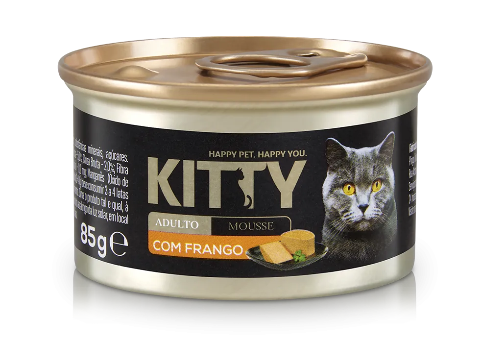 Comida Húmida para Gato Adulto Mousse com Frango
