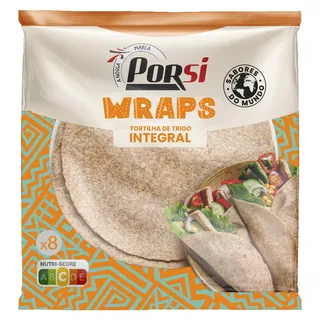 Wraps Integrais 288 G PorSi