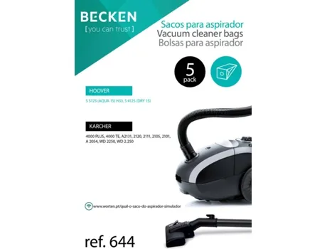 Sacos de Aspirador BECKEN REF.644