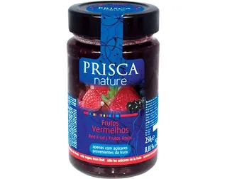 Doce CASA DA Prisca frutos vermelhos sem adição açúcar 250 g