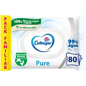 Papel Higiénico Húmido Pure Colhogar